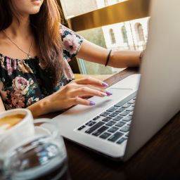 woman-working-at-home-with-coffee