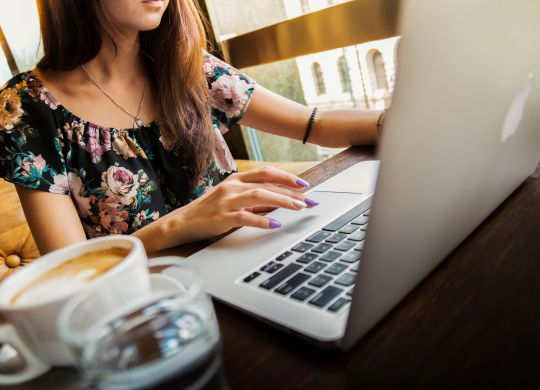 woman-working-at-home-with-coffee