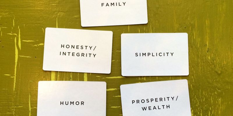 cards-showing-personal-values